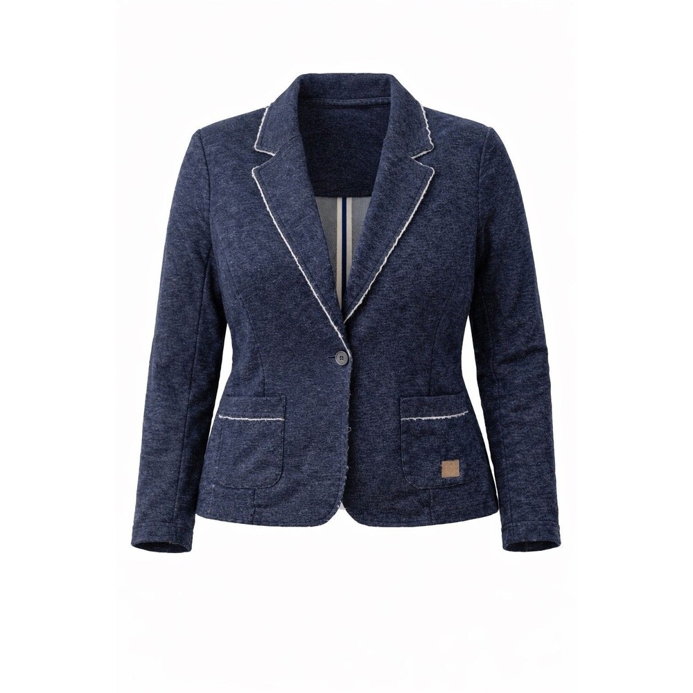 Vintage Tommy Hilfiger Blue Raw Serged Hem Soft Blazer Size XXL preppy
